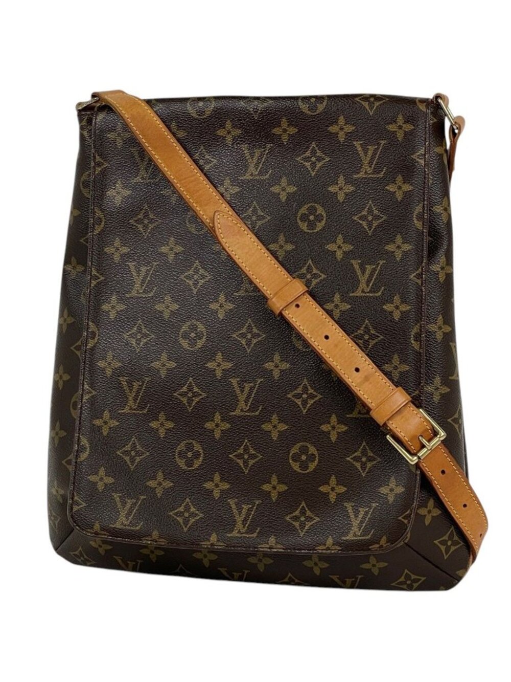 Louis Vuitton Musette Shoulder Bag Monogram Brown